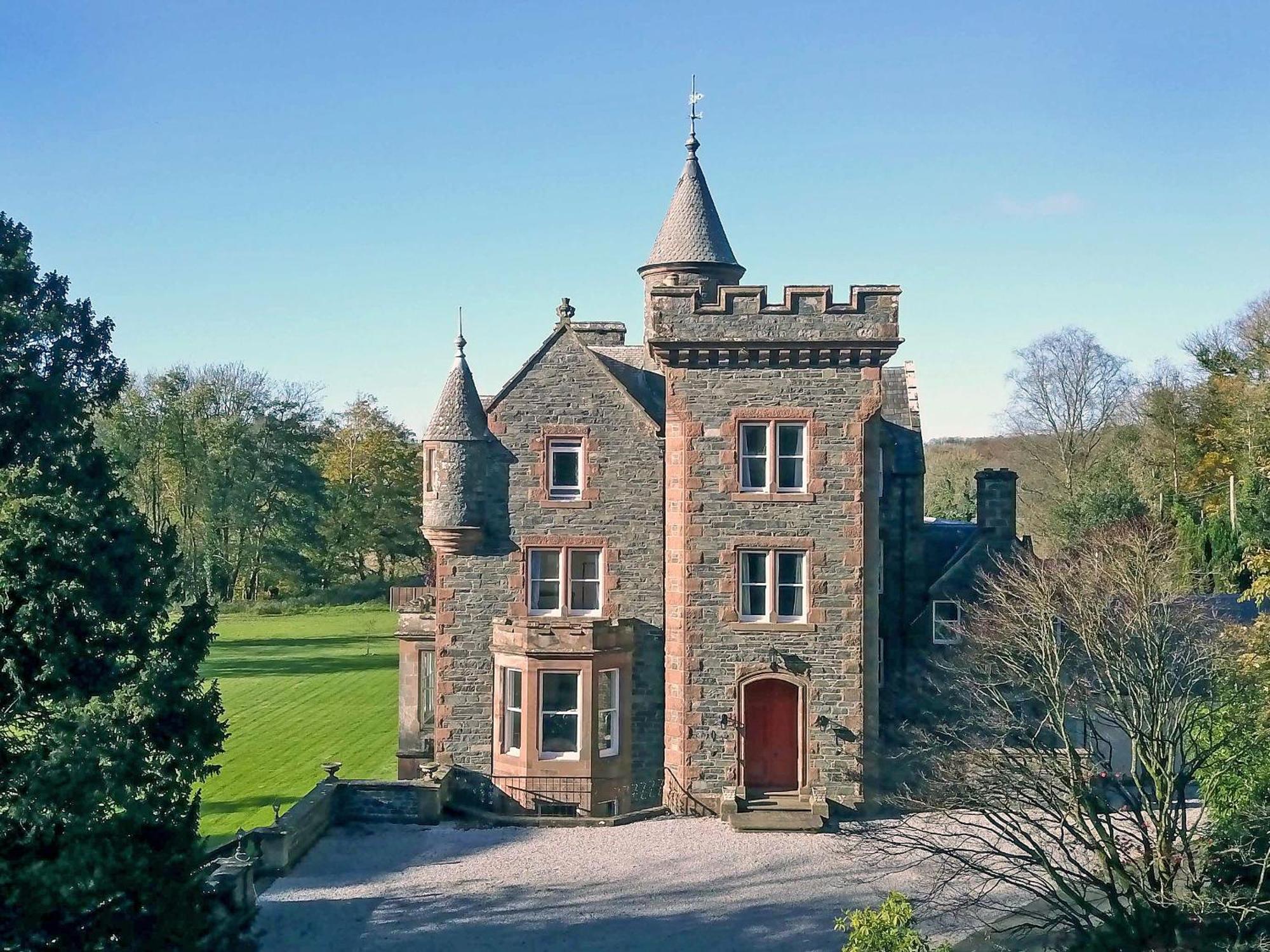 Machermore Castle Newton Stewart Exterior foto